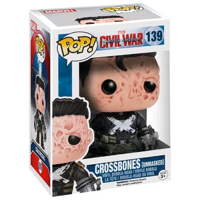 Figurine pop Crossbones Unmasked - Captain America : Civil War - 2