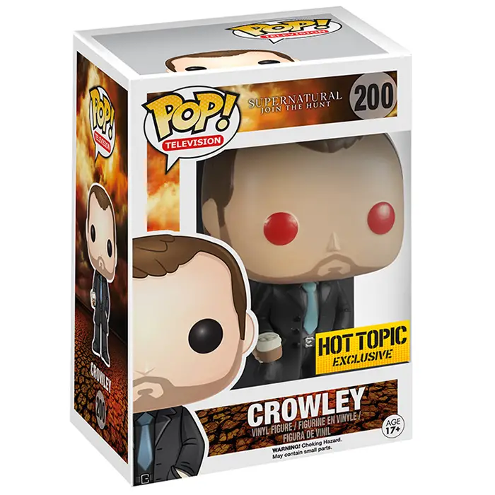 Figurine pop Crowley yeux rouges - Supernatural - 2