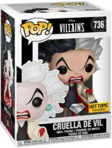 Figurine Cruella De Vil – Pailleté – Les 101 Dalmatiens- #736