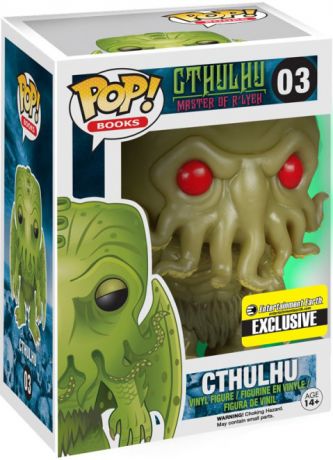 Figurine pop Cthulhu - Brillant dans le noir - HP Lovecraft - 1