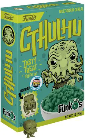 Figurine pop Cthulhu FunkO's - Céréales & Pocket - HP Lovecraft - 1