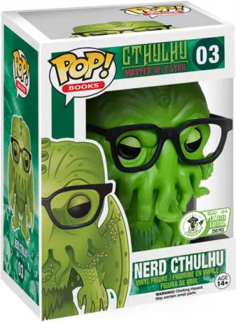 Figurine pop Cthulhu Geek - HP Lovecraft - 1