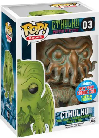 Figurine pop Cthulhu - Patine - HP Lovecraft - 1