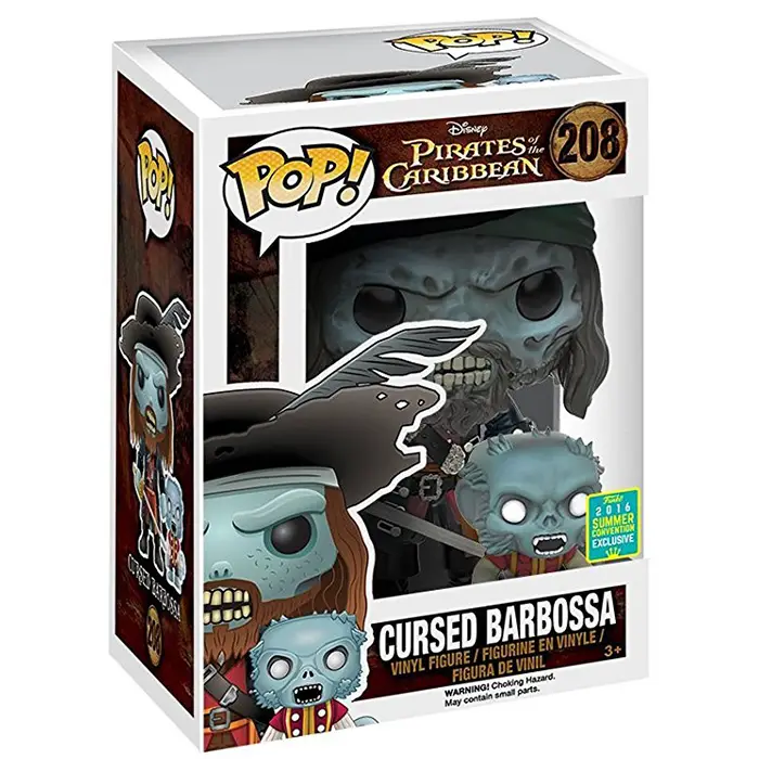 Figurine pop Cursed Barbossa - Pirates Des Caraïbes - 2