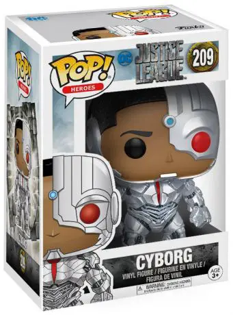 Figurine pop Cyborg - Justice League - 1