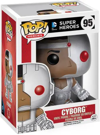Figurine pop Cyborg - DC Super-Héros - 1