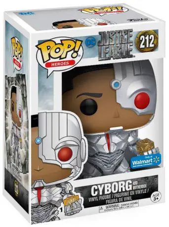 Figurine pop Cyborg - Avec Mother Box - Justice League - 1