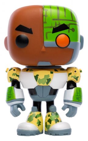 Figurine pop Cyborg - Camo - Teen Titans Go! - 2