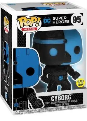 Figurine pop Cyborg Glow in the dark - DC Super-Héros - 1