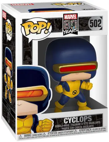 Figurine pop Cyclope - Marvel 80 ans - 1