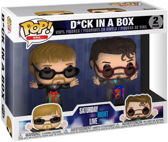 Figurine pop D*ck in a Box - 2 pack - Saturday Night Live - 1