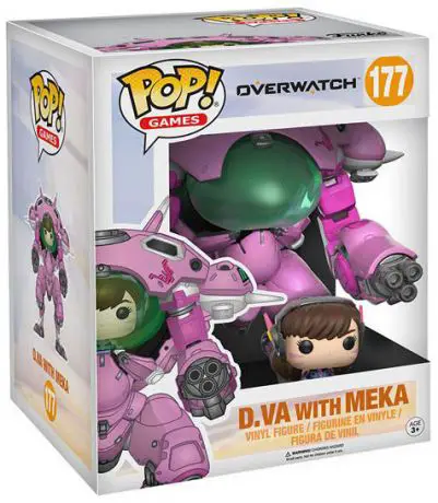 Figurine pop D.Va avec Meka - 15 cm - Overwatch - 1