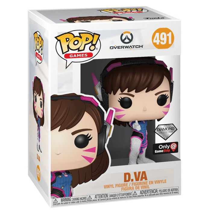 Figurine pop D.Va Diamond - Overwatch - 2