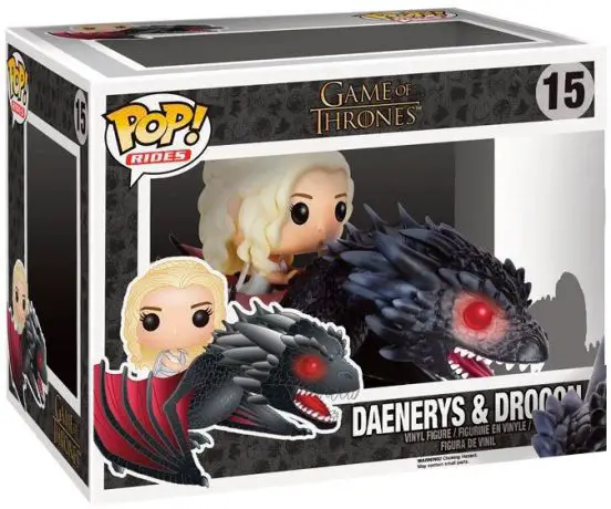 Figurine pop Daenerys & Drogon - Game of Thrones - 1
