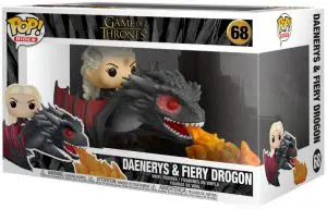 Figurine Daenerys sur Drogon crachant du feu – Game of Thrones- #68
