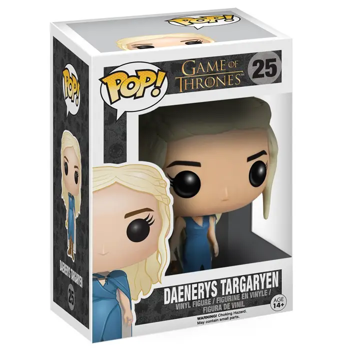 Figurine pop Daenerys Targaryen en robe bleue - Game Of Thrones - 2