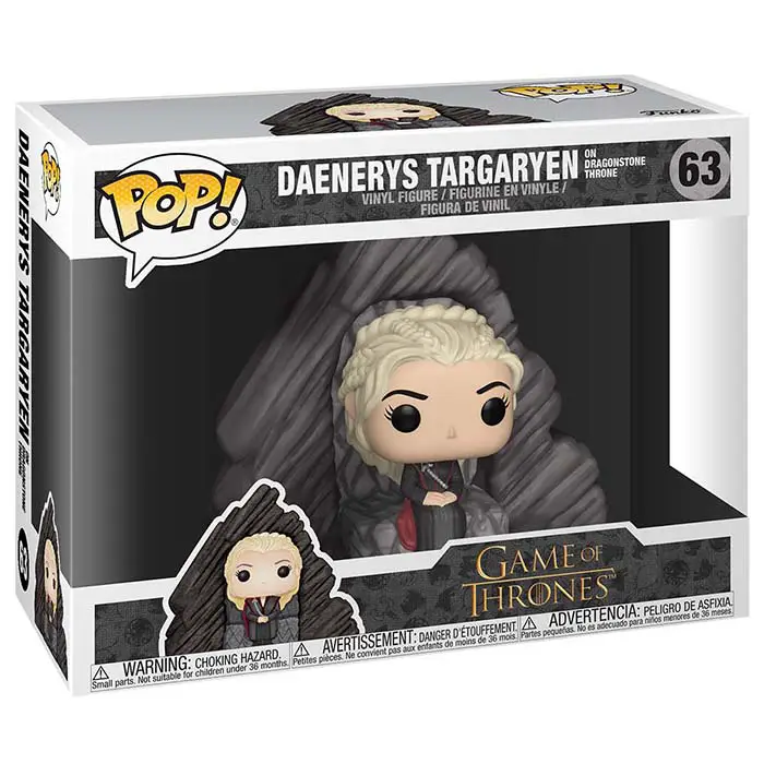 Figurine pop Daenerys Targaryen on Dragonstone throne - Game Of Thrones - 2