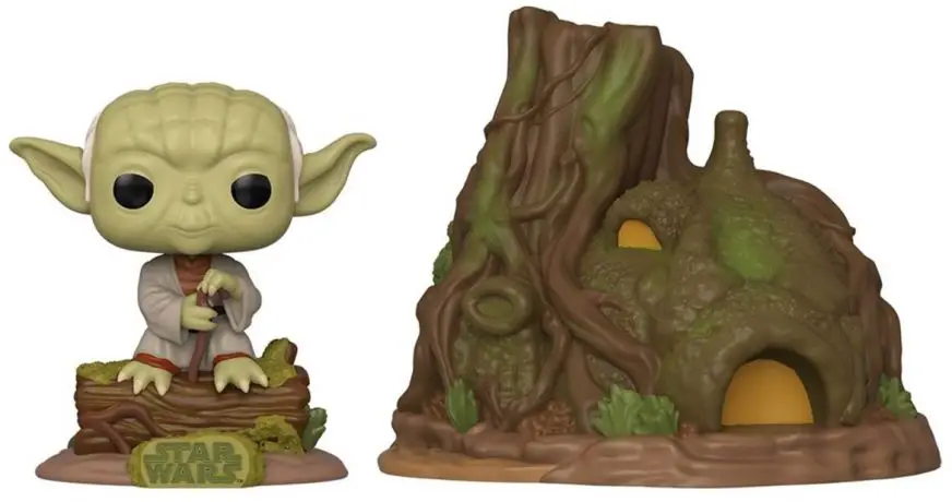 Figurine pop Dagobah Yoda avec Cabane - Star Wars 5 : L'Empire Contre-Attaque - 2