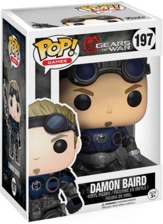 Figurine pop Damon Baird avec Armure - Gears of War - 1