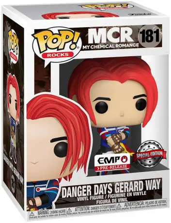Figurine pop Danger Days Gerard Way - My Chemical Romance (MCR) - 1