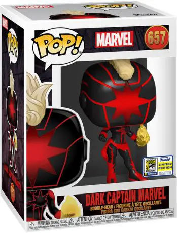 Figurine pop Dark Captain Marvel - Marvel Comics - 1
