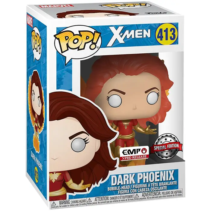 Figurine pop Dark Phoenix with wings - X-Men - 2