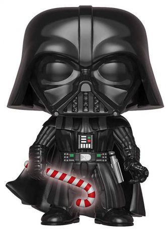 Figurine pop Dark Vador avec sucre d'orge - Brille dans le Noir - Star Wars : Noël - 2