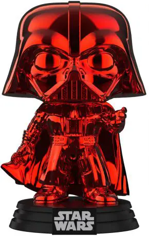 Figurine pop Dark Vador - Chromé Rouge - Star Wars : The Clone Wars - 2