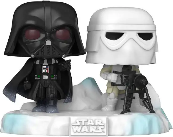Figurine pop Dark Vador et Snowtrooper - Star Wars 5 : L'Empire Contre-Attaque - 2