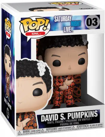 Figurine pop David S. Pumpkins - Saturday Night Live - 1