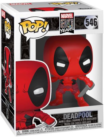 Figurine pop Deadpool - Marvel 80 ans - 1