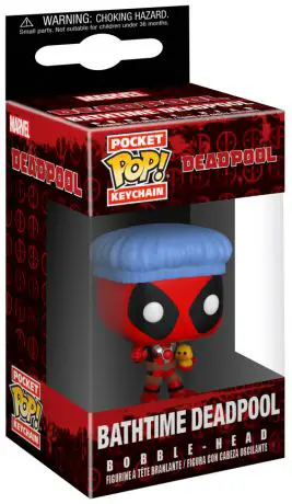 Figurine pop Deadpool à l'heure du bain - Porte-clés - Deadpool - 1