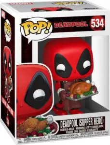 Figurine Deadpool avec Dinde de Noël (Super-Héro) – Deadpool- #534