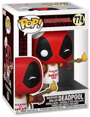 Figurine pop Deadpool backyard griller - Deadpool - 1
