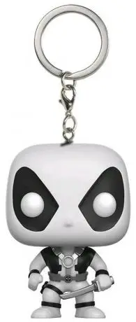 Figurine pop Deadpool - Blanc - Porte-clés - Marvel Comics - 2