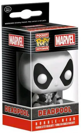 Figurine pop Deadpool - Blanc - Porte-clés - Marvel Comics - 1