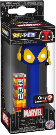 Figurine pop Deadpool Bleu (Gamer) - Pez - Deadpool - 1