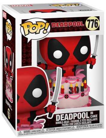 Figurine pop Deadpool dans le gâteau - Deadpool - 1