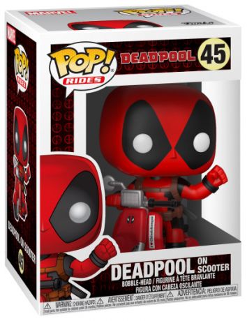 Figurine pop Deadpool en scooter - Deadpool - 1