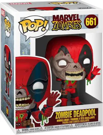 Figurine pop Deadpool en Zombie - Marvel Zombies - 1