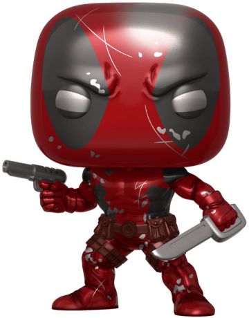 Figurine pop Deadpool - Métallique - Marvel 80 ans - 2