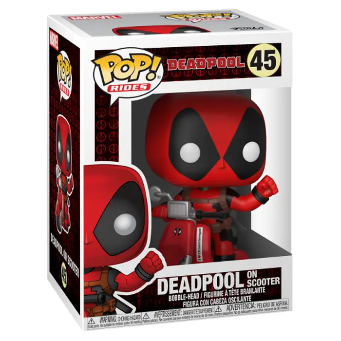 Figurine pop Deadpool on scooter - Deadpool - 2