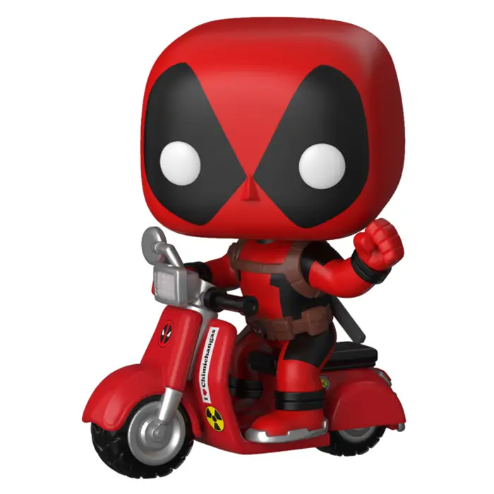 Figurine pop Deadpool on scooter - Deadpool - 1