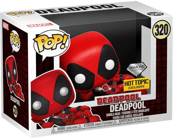 Figurine pop Deadpool - Pailleté - Deadpool - 1