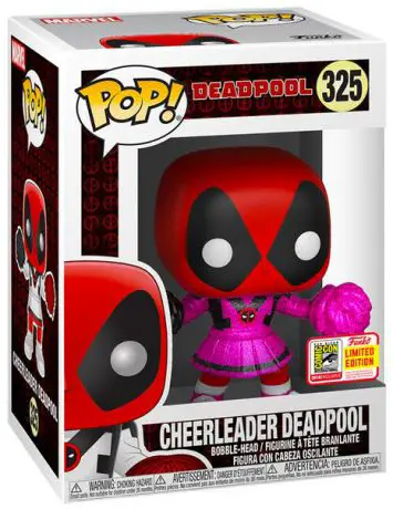 Figurine pop Deadpool Pom-Pom Girl - Paillettes roses - Deadpool - 1