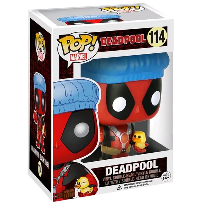 Figurine pop Deadpool shower cap and ducky - Deadpool - 2