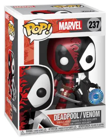 Figurine pop Deadpool Venom - Métallique - Marvel Comics - 1
