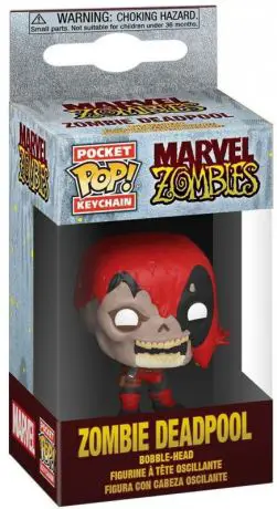 Figurine pop Deadpool zombie - porte clés - Marvel Zombies - 1