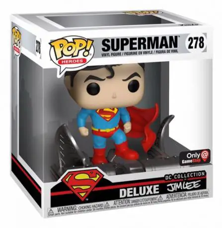 Figurine pop Deluxe Superman - DC Comics - 1