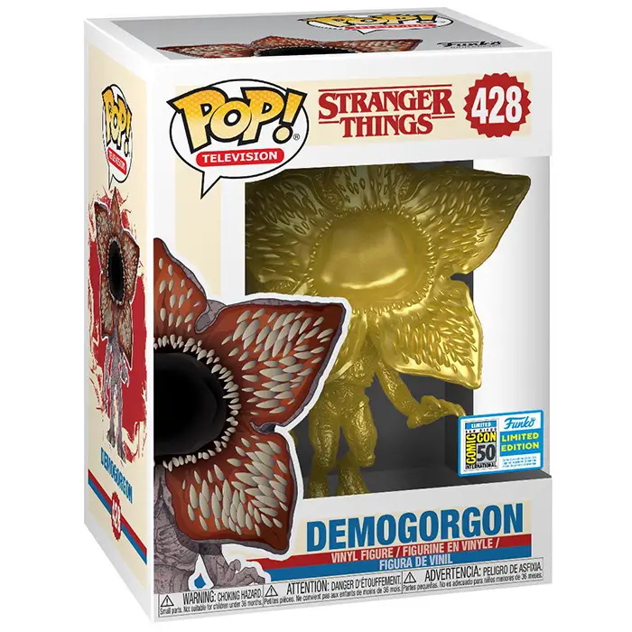Figurine pop Demogorgon gold - Stranger Things - 2